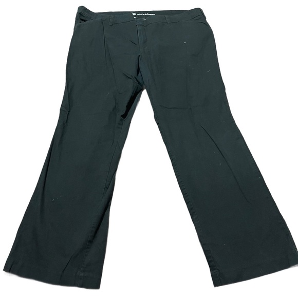 Dickies Classic Black Wide Leg Pants Work Pants women’s Plus Size 18 Workwear - Picture 1 of 9